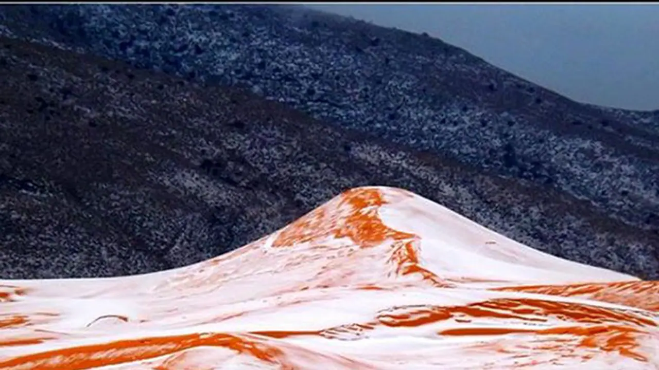 Snow falls on Sahara Desert for the first time