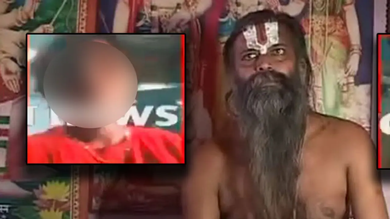 Priest of Lord Hanuman temple accused of sexual act, he says the photo is morphed Priest of Lord Hanuman temple accused of sexual act, he says the photo is morphed
