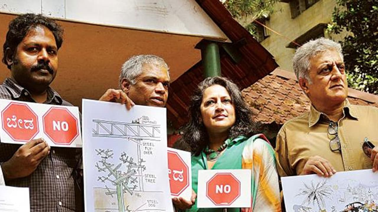 ಎಲಿವೇಟೆಡ್ ರಸ್ತೆ ಕೈ ಬಿಡದಿದ್ದರೆ ಉಗ್ರ ಹೋರಾಟದ ಎಚ್ಚರಿಕೆ ಎಲಿವೇಟೆಡ್ ರಸ್ತೆ ಕೈ ಬಿಡದಿದ್ದರೆ ಉಗ್ರ ಹೋರಾಟದ ಎಚ್ಚರಿಕೆ