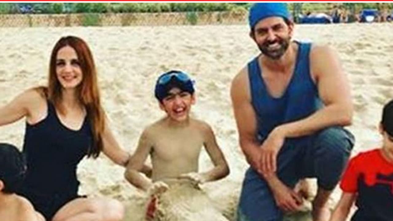 ದುಬೈ ಬೀಚ್'ನಲ್ಲಿ ಹೃತಿಕ್ ಸಂಸಾರ ದುಬೈ ಬೀಚ್'ನಲ್ಲಿ ಹೃತಿಕ್ ಸಂಸಾರ