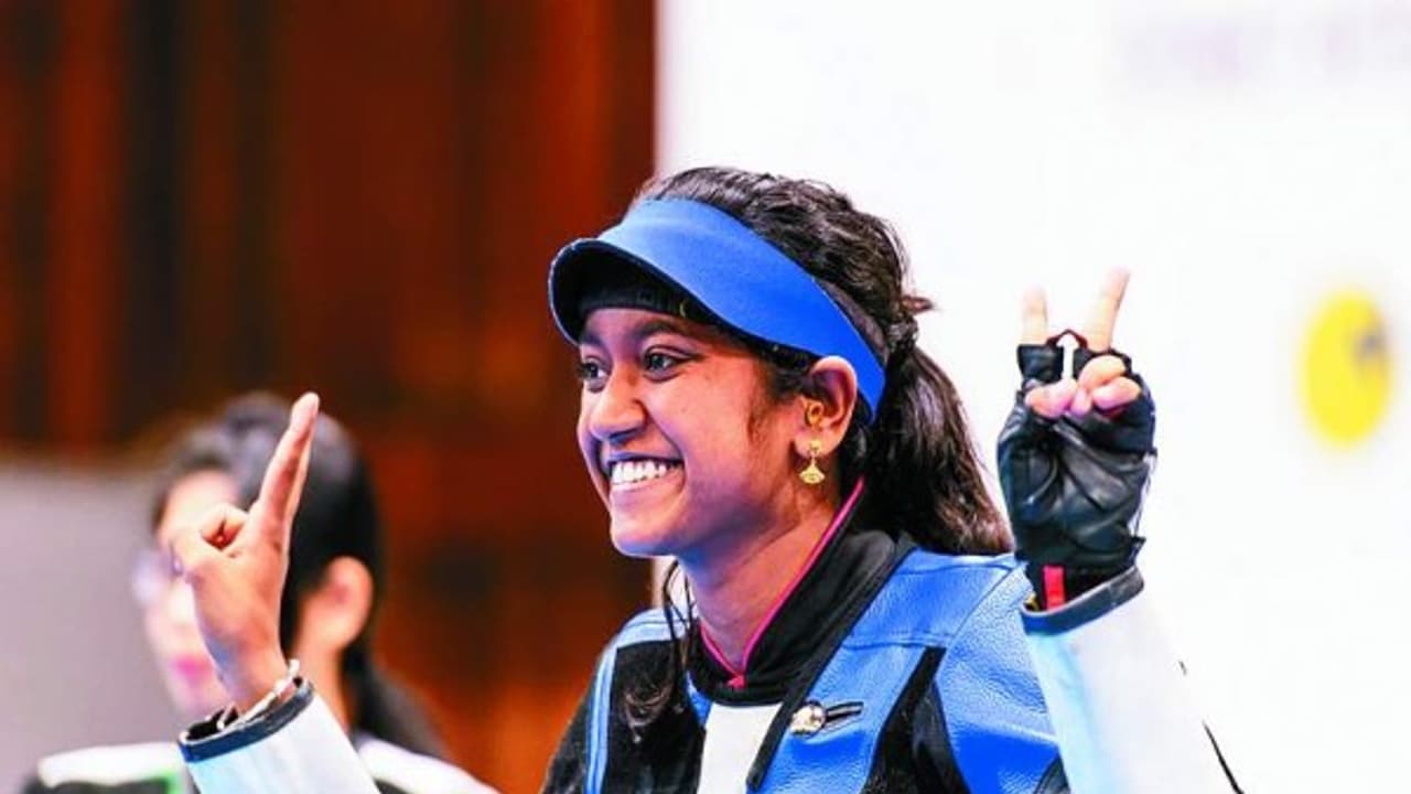 ஜூனியர் உலகக் கோப்பை துப்பாக்கி சுடுதலில் தமிழக வீராங்கனை தங்கம் வென்று அசத்தல்... ஜூனியர் உலகக் கோப்பை துப்பாக்கி சுடுதலில் தமிழக வீராங்கனை தங்கம் வென்று அசத்தல்...