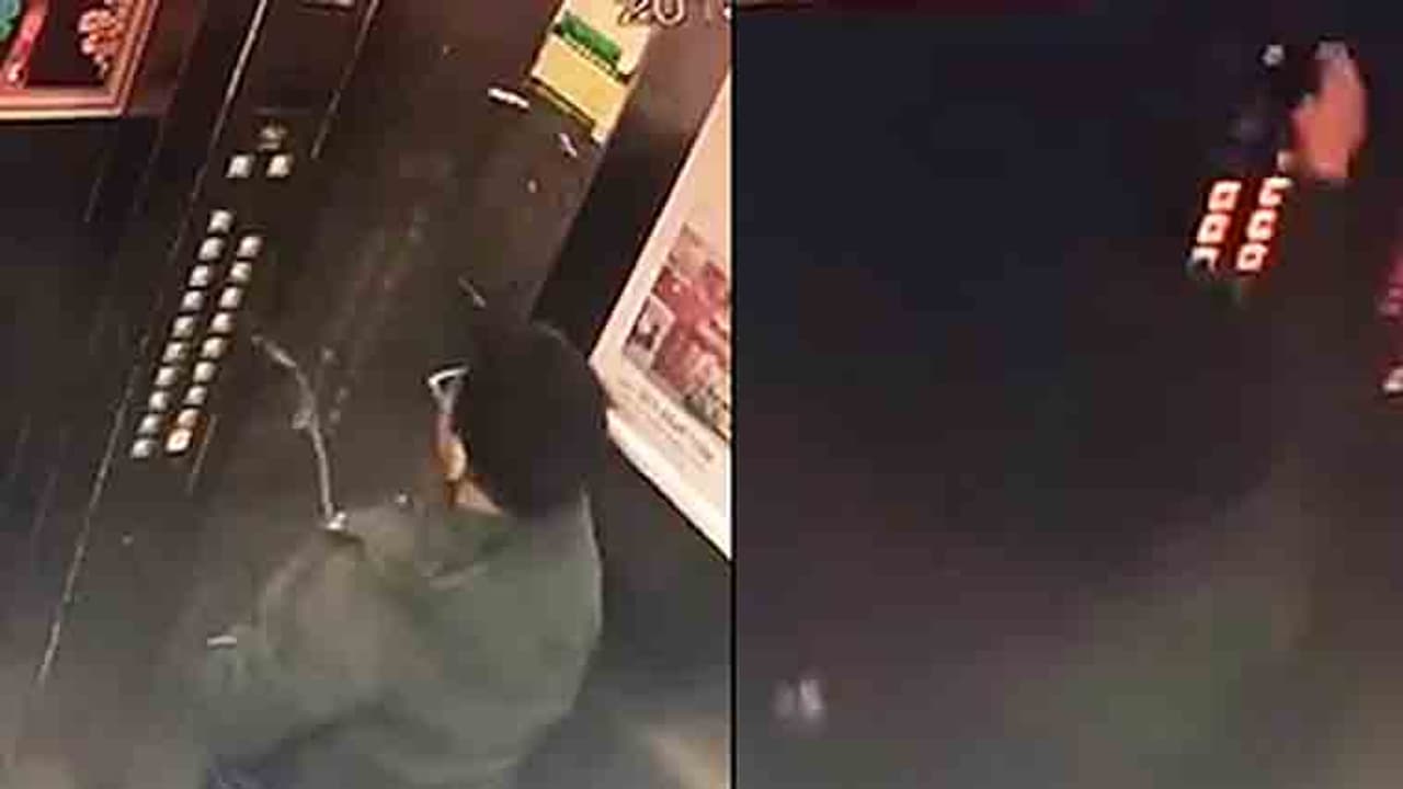 ಲಿಫ್ಟ್’ನಲ್ಲಿಯೇ ಮೂತ್ರ ವಿಸರ್ಜಿಸಿದ : ಬಾಗಿಲು ತೆರೆಯದೇ ಒದ್ದಾಡಿದ ಲಿಫ್ಟ್’ನಲ್ಲಿಯೇ ಮೂತ್ರ ವಿಸರ್ಜಿಸಿದ : ಬಾಗಿಲು ತೆರೆಯದೇ ಒದ್ದಾಡಿದ