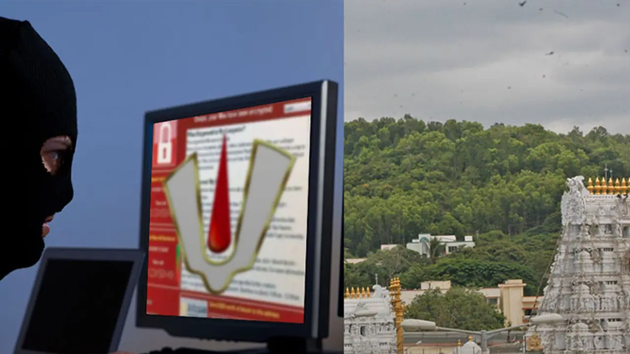 Tirupati falls prey to WannaCry cyber attack, safety of richest temple at risk Tirupati falls prey to WannaCry cyber attack, safety of richest temple at risk
