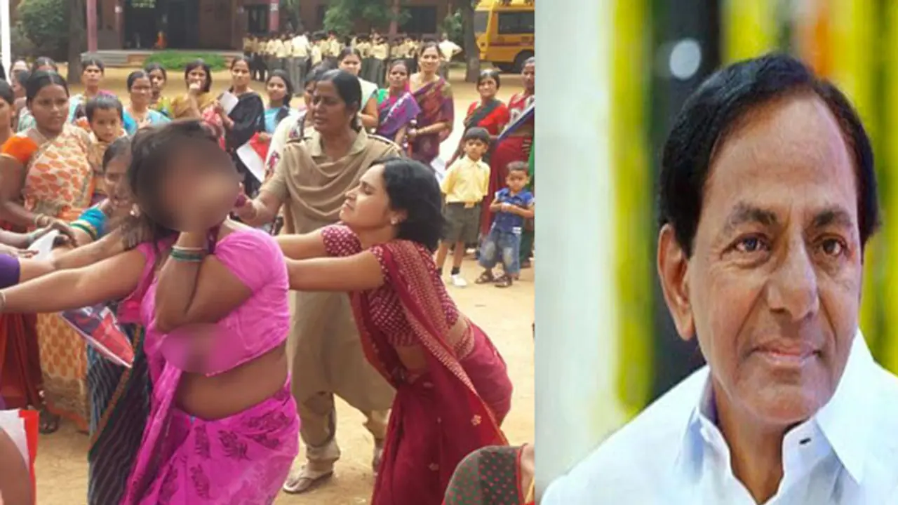 Distribution of a gift in Telangana sees a Saree outcome Distribution of a gift in Telangana sees a Saree outcome