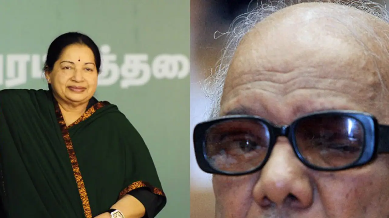 Jaya oath taking: Karunanidhi unhappy over Stalin's seating