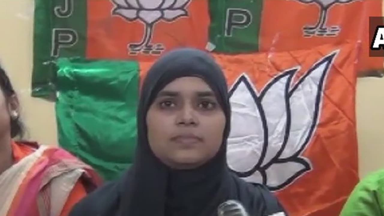 ತ್ರಿವಳಿ ತಲಾಖ್ ವಿರೋಧಿ ಹೋರಾಟಗಾರ್ತಿ ಇಶ್ರತ್ ಬಿಜೆಪಿಗೆ ತ್ರಿವಳಿ ತಲಾಖ್ ವಿರೋಧಿ ಹೋರಾಟಗಾರ್ತಿ ಇಶ್ರತ್ ಬಿಜೆಪಿಗೆ