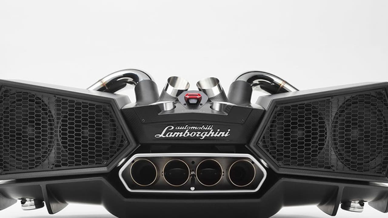 These Lamborghini EsaVox speakers costs twice as much as a car!
