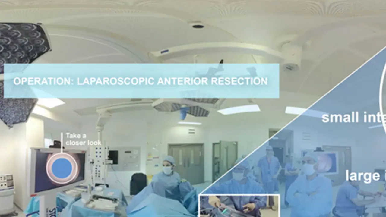 World's first surgery broadcast via virtual reality World's first surgery broadcast via virtual reality