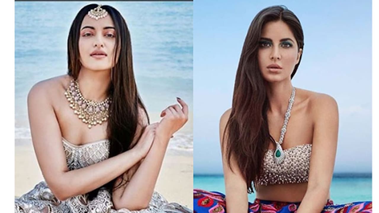Copycat: Sonakshi Sinha imitates Katrina Kaif's 2016 photoshoot