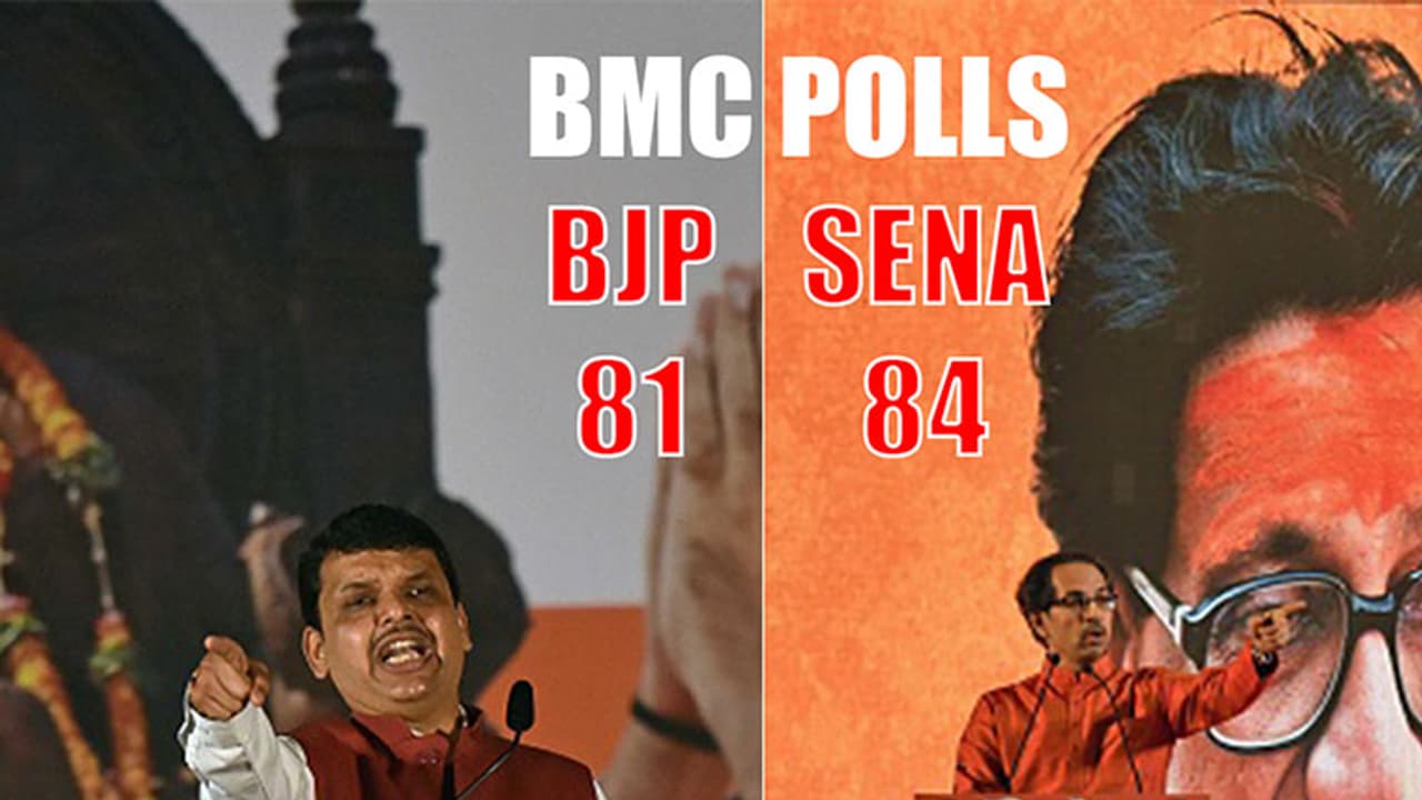 Tiger tamed: BJP ends Shiv Sena's Mumbai dominance, Congress wiped out Tiger tamed: BJP ends Shiv Sena's Mumbai dominance, Congress wiped out