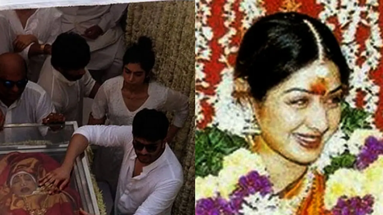 Sridevi Cremated, gone forever! Last Pictures Of The Actress. Video and pictures Sridevi Cremated, gone forever! Last Pictures Of The Actress. Video and pictures