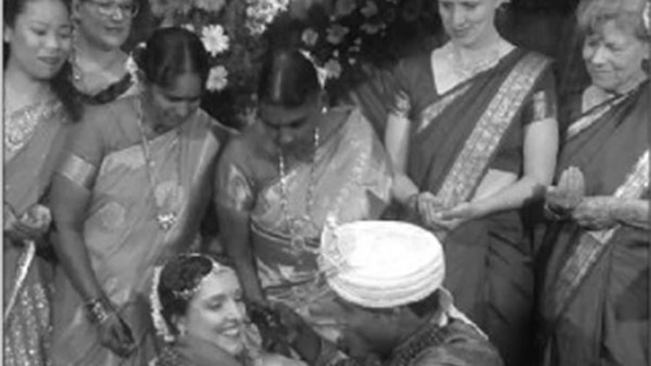 Love has no boundary: Udupi man ties the knot with German girl according to Indian tradition! Love has no boundary: Udupi man ties the knot with German girl according to Indian tradition!