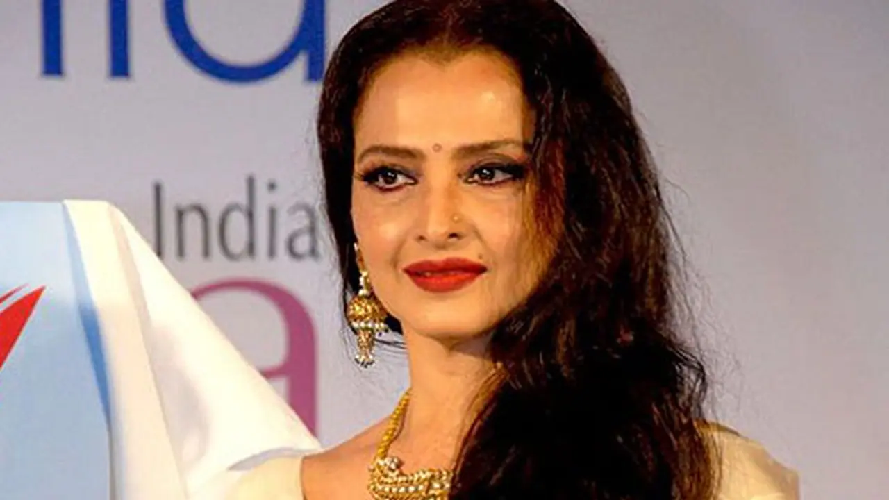 Lady superstar Rekha regrets not having children. Here is what she said