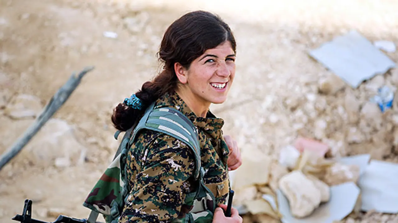 When the Kurdish women took up arms to protect their own kind When the Kurdish women took up arms to protect their own kind