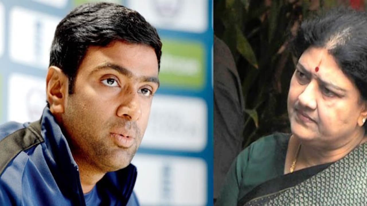 சசிகலாவுக்கு எதிர்ப்பு தெரிவித்த அஷ்வின் சசிகலாவுக்கு எதிர்ப்பு தெரிவித்த அஷ்வின்