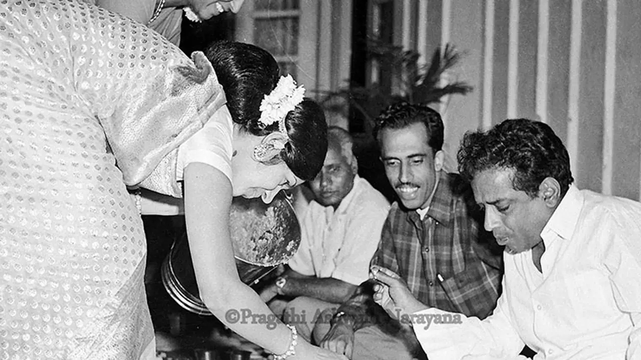 When actress Kalpana served food to Puttanna Kanagal and he gave her a laddoo