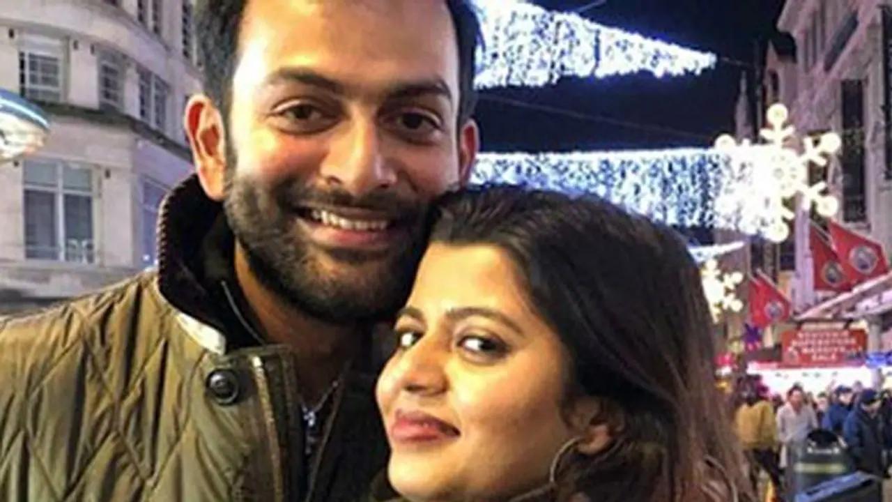 VIRAL PICTURES: Here is how Prithviraj celebrated new year's eve
