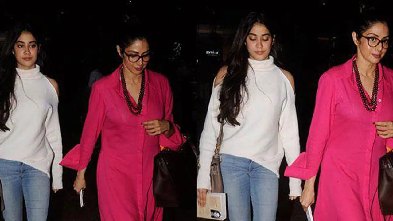 ശ്രീദേവിക്ക് ടെന്ഷനായി മകളുടെ പ്രേമം ശ്രീദേവിക്ക് ടെന്ഷനായി മകളുടെ പ്രേമം