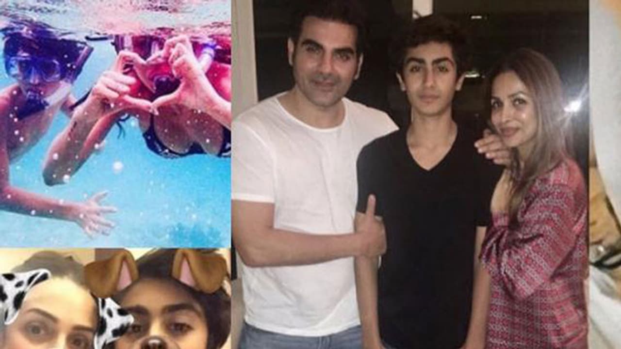 പിരിഞ്ഞെങ്കിലും മകന്‍റെ പിറന്നാളിന് ഒന്നിച്ച് മലൈക്കയും അര്‍ബാസ് ഖാനും