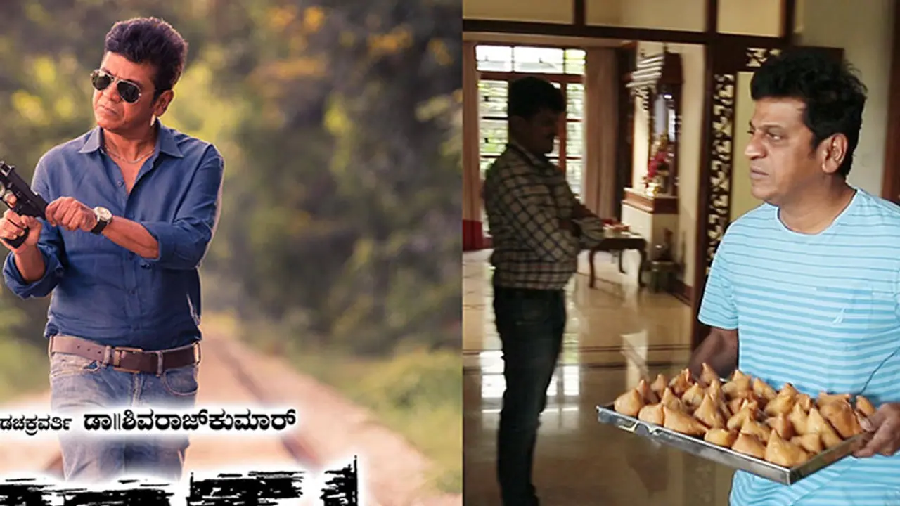 Watch: Kannada top actor Shiva Rajkumar serves snacks to his fans Watch: Kannada top actor Shiva Rajkumar serves snacks to his fans