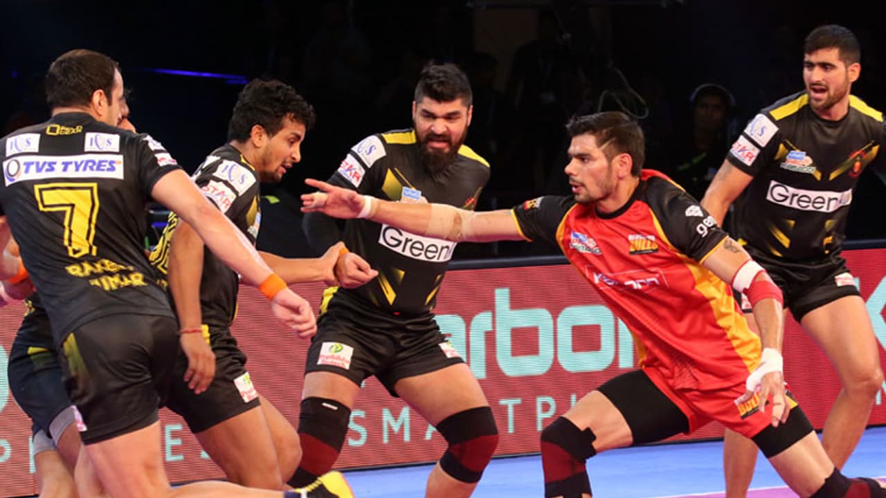 ಬುಲ್ಸ್ ಟೈಟಾನ್ಸ್ ಪಂದ್ಯ ರೋಚಕ ಡ್ರಾದಲ್ಲಿ ಅಂತ್ಯ ಬುಲ್ಸ್ ಟೈಟಾನ್ಸ್ ಪಂದ್ಯ ರೋಚಕ ಡ್ರಾದಲ್ಲಿ ಅಂತ್ಯ