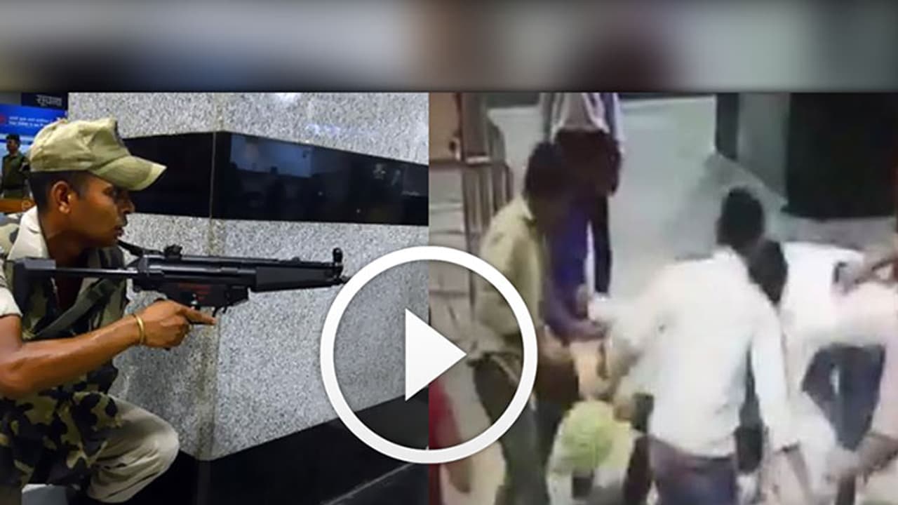 VIDEO: CISF officer opens fire at Delhi metro station to control violent mob VIDEO: CISF officer opens fire at Delhi metro station to control violent mob