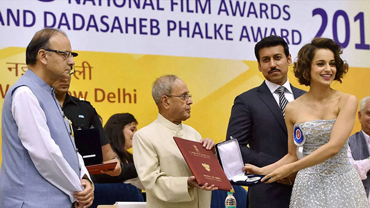 Kangana, Amitabh, SS Rajamouli get 63rd National Awards Kangana, Amitabh, SS Rajamouli get 63rd National Awards