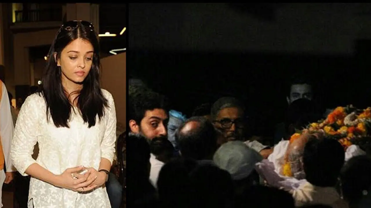 Aishwarya Rai Bachchan’s father’s funeral: Shah Rukh, Anil Ambani, pay respects Aishwarya Rai Bachchan’s father’s funeral: Shah Rukh, Anil Ambani, pay respects