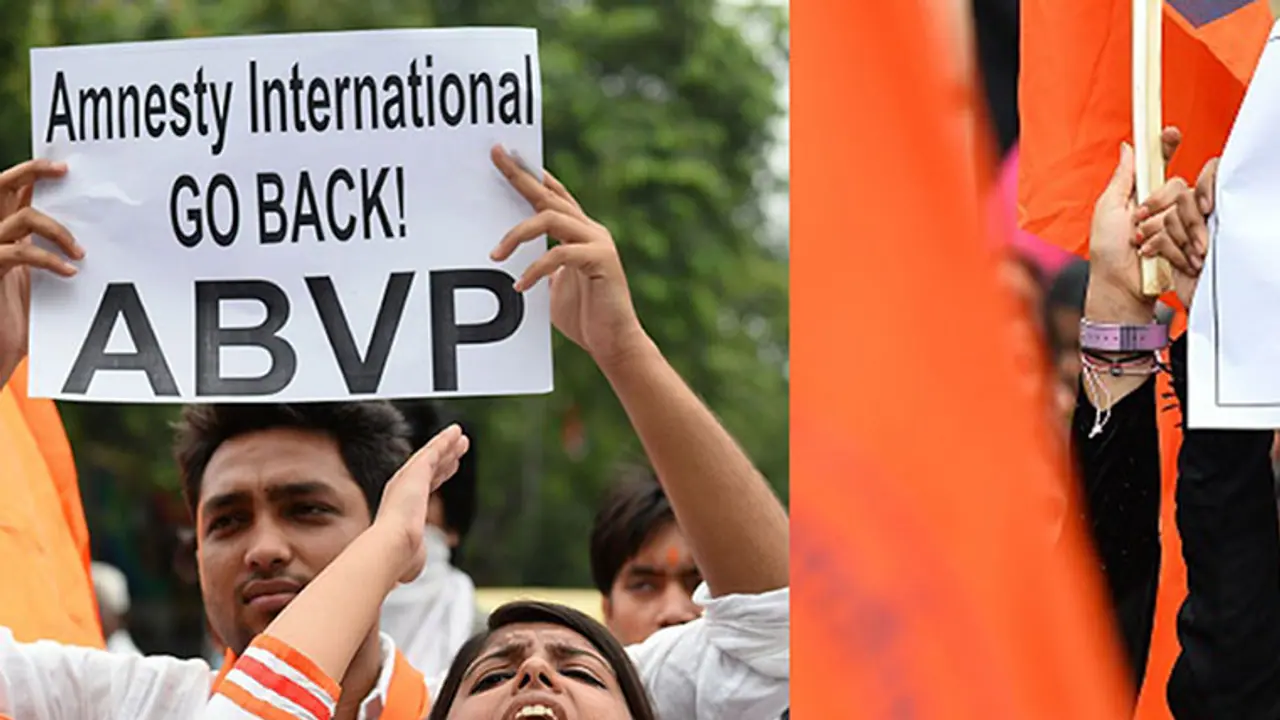 Bengaluru police slap kidnapping charges on ABVP protestors Bengaluru police slap kidnapping charges on ABVP protestors