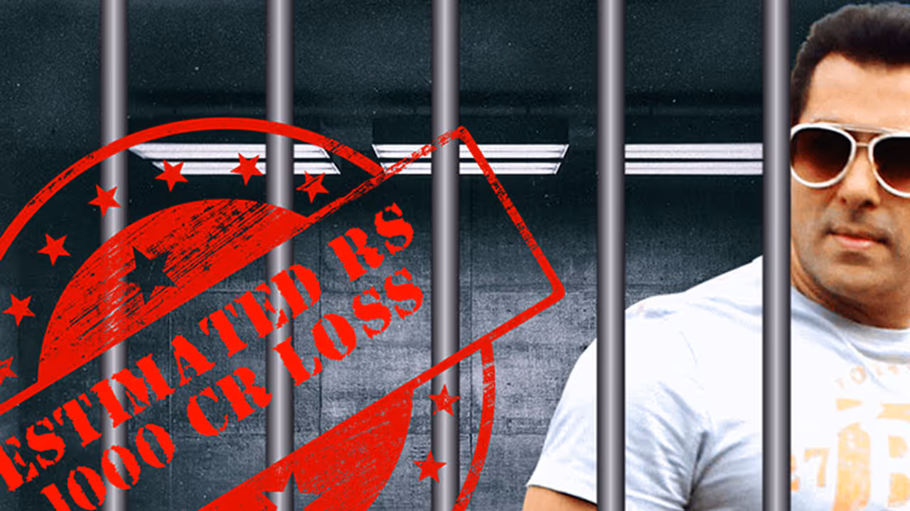 Salman Khan in jail: More than Rs 1,000 Cr at stake in Bollywood as a result Salman Khan in jail: More than Rs 1,000 Cr at stake in Bollywood as a result