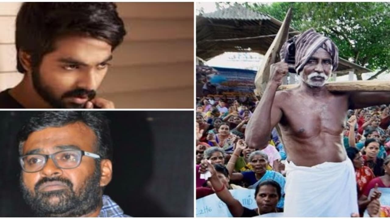 நெடுவாசல் போராட்டக்களத்தில் ஜி.வி.பிரகாஷ்...கரு.பழனியப்பன்... நெடுவாசல் போராட்டக்களத்தில் ஜி.வி.பிரகாஷ்...கரு.பழனியப்பன்...