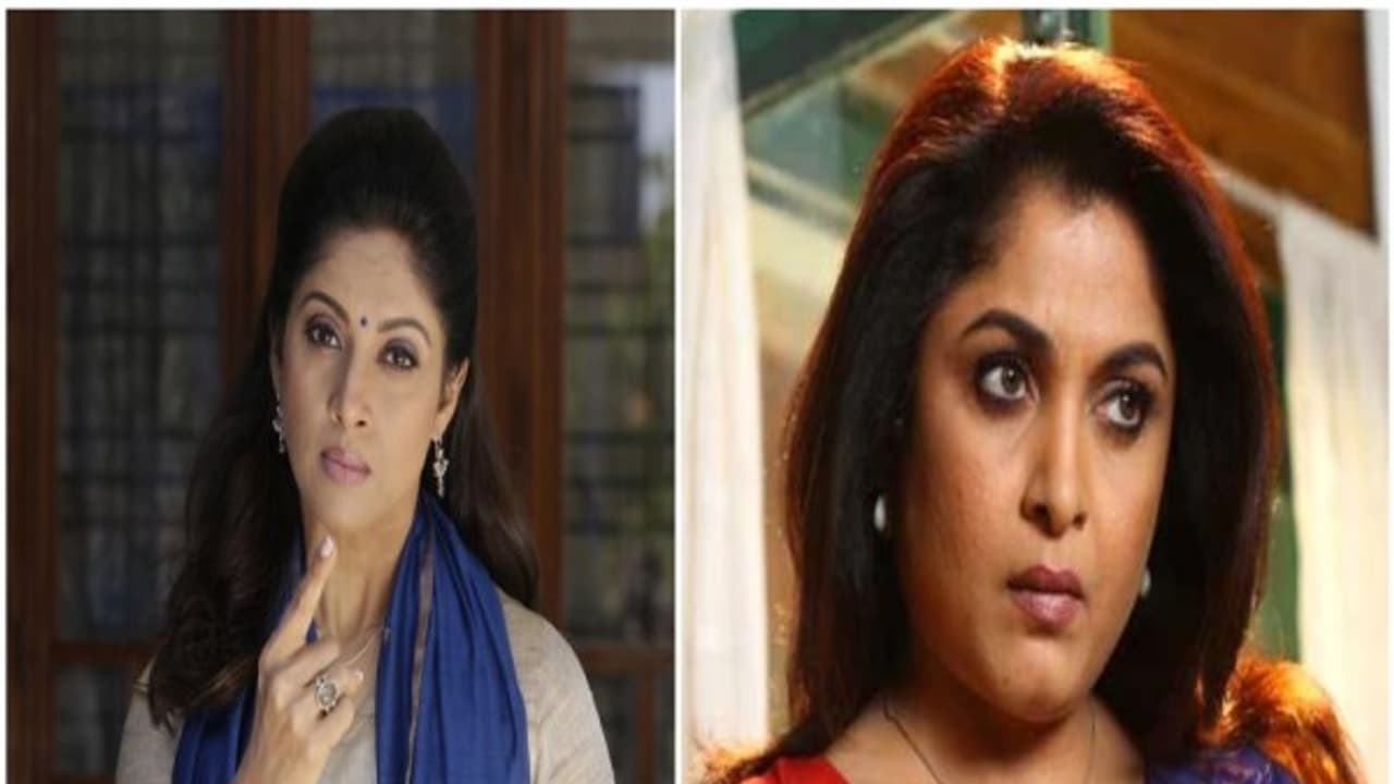 நதியா செய்த காரியத்தால்... வில்லியான ரம்யா கிருஷ்ணா...! நதியா செய்த காரியத்தால்... வில்லியான ரம்யா கிருஷ்ணா...!