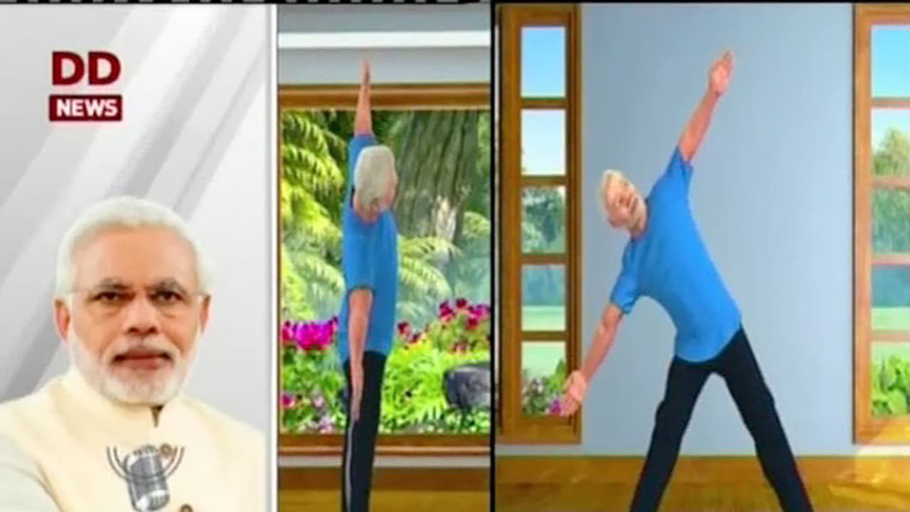 യോഗയിലെ ത്രികോണാസനം പഠിപ്പിച്ച് മോദി; പ്രധാനമന്ത്രിയുടെ അനിമേഷൻ വീഡിയോ വൈറല് യോഗയിലെ ത്രികോണാസനം പഠിപ്പിച്ച് മോദി; പ്രധാനമന്ത്രിയുടെ അനിമേഷൻ വീഡിയോ വൈറല്