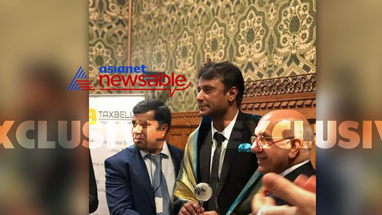 The truth behind 'British Parliament award' to Challenging Star Darshan