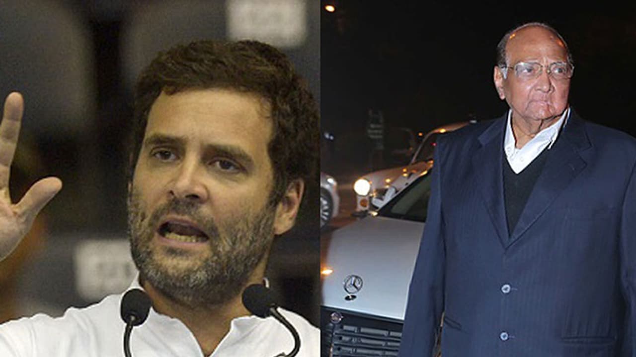 Congress meets Sharad Pawar to unite against BJP for 2019 elections Congress meets Sharad Pawar to unite against BJP for 2019 elections