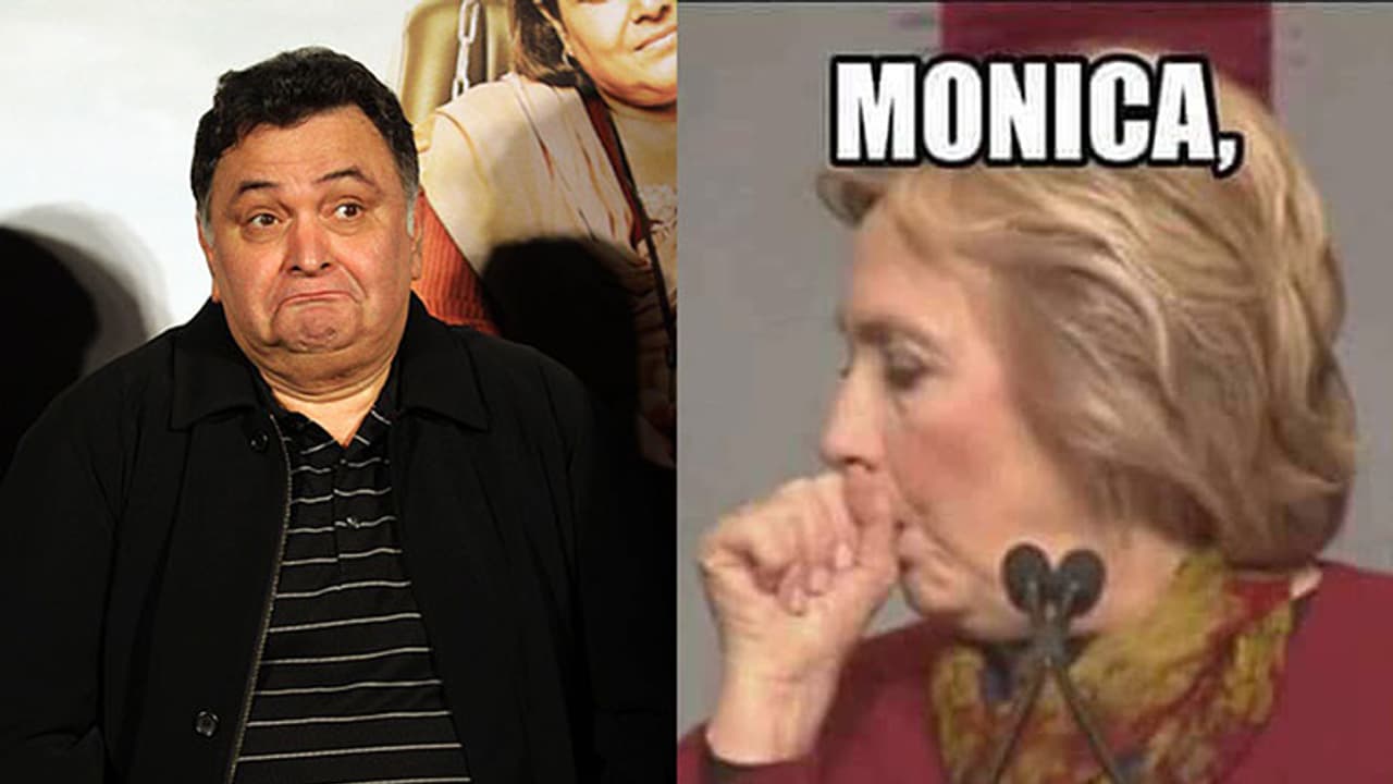 Rishi Kapoor slammed for 'inappropriate' Hillary sex joke