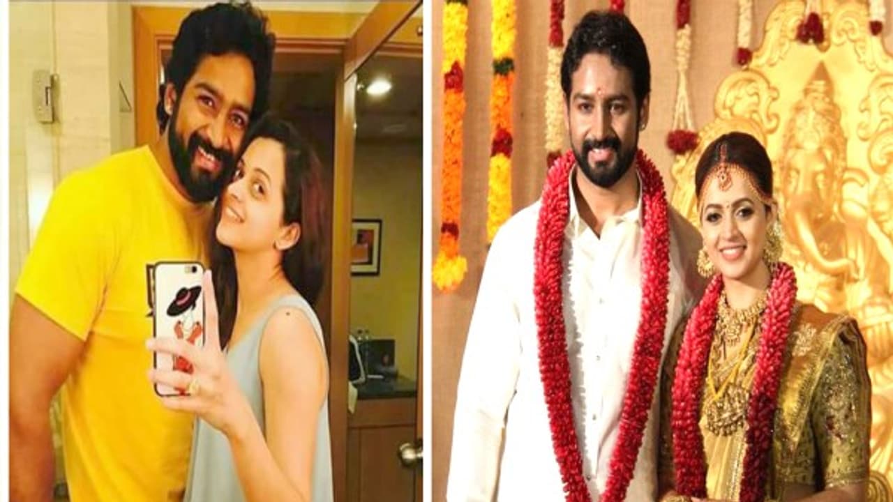 காதலனை கரம்பிடித்த பாவனா.... திரையுலகினர் வாழ்த்து... காதலனை கரம்பிடித்த பாவனா.... திரையுலகினர் வாழ்த்து...