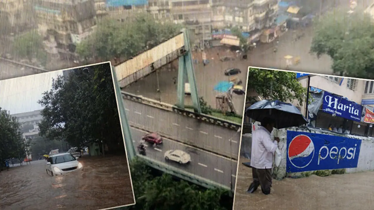 Mumbaikars fight back monsoon deluge, help each other stay 'afloat' Mumbaikars fight back monsoon deluge, help each other stay 'afloat'