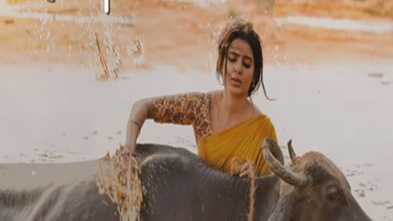 Samantha Akkineni and Ram Charan look perfect in this video, have a look