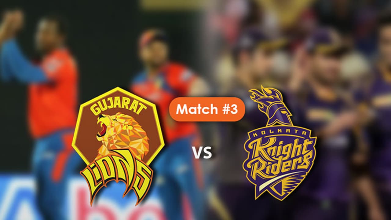Preview IPL 2017 Match 3: Gujarat Lions vs Kolkata Knight Riders Preview IPL 2017 Match 3: Gujarat Lions vs Kolkata Knight Riders
