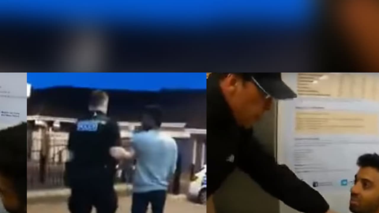 VIDEO: Indian man caught in UK for coaxing 12 year old for sex, begs for mercy on knees when confronted