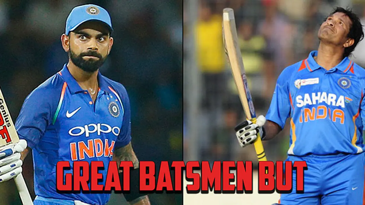 Virat Kohli: a great batsmen and a not so great captain, like Sachin Tendulkar? Virat Kohli: a great batsmen and a not so great captain, like Sachin Tendulkar?