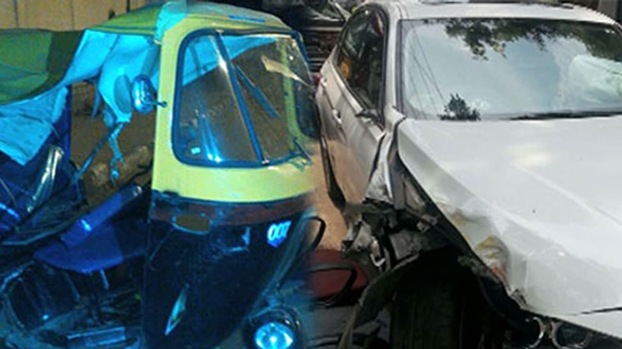 Three killed as BJP MLA’s BMW crashes Three killed as BJP MLA’s BMW crashes