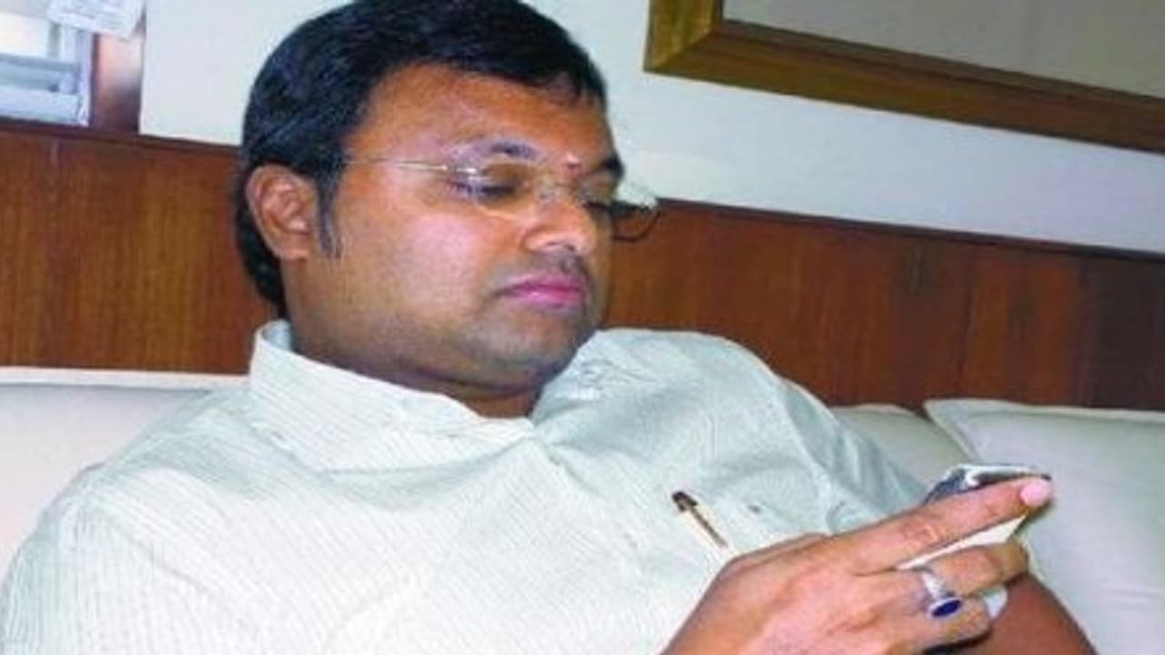 "ஆவணங்களை படிக்க நேரம் அளியுங்கள்" அமலாக்கத்துறைக்கு கார்த்தி சிதம்பரம் கடிதம் "ஆவணங்களை படிக்க நேரம் அளியுங்கள்" அமலாக்கத்துறைக்கு கார்த்தி சிதம்பரம் கடிதம்