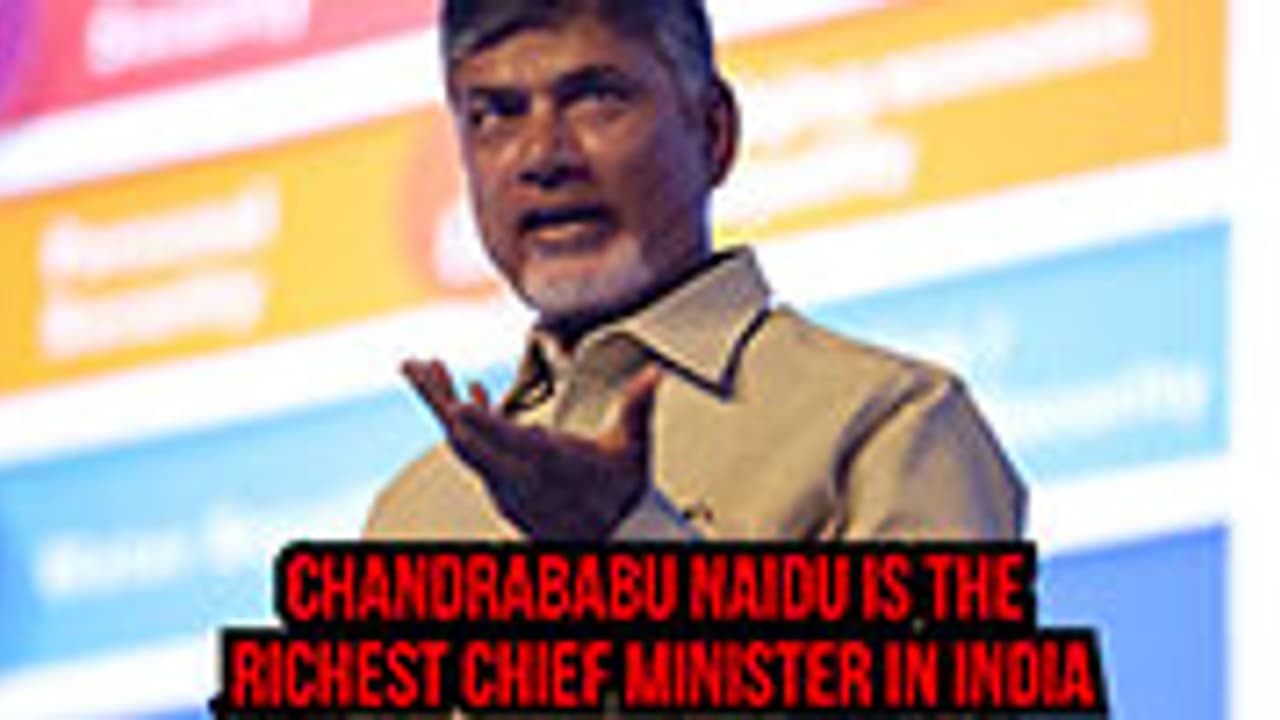 Chandrababu Naidu is the richest Chief Minister in India. Ironically his state requires money the most Chandrababu Naidu is the richest Chief Minister in India. Ironically his state requires money the most