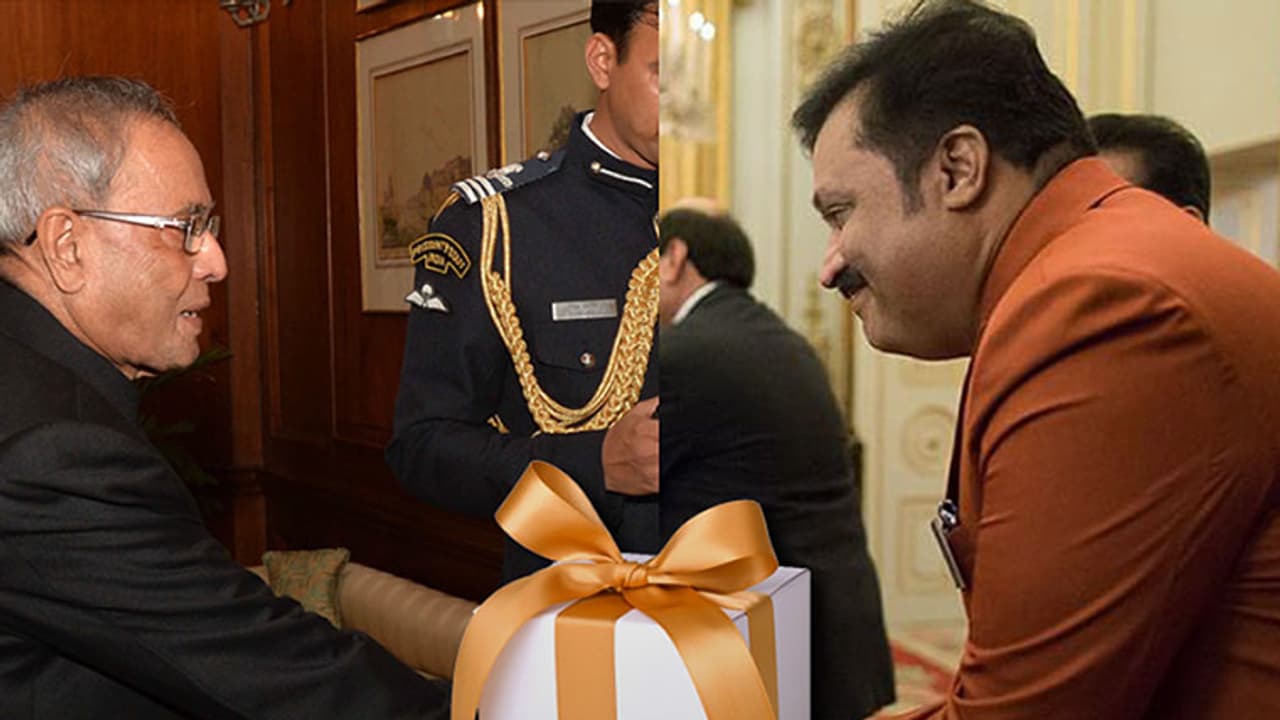 Suresh Gopi gets a precious birthday gift from President Of India Suresh Gopi gets a precious birthday gift from President Of India