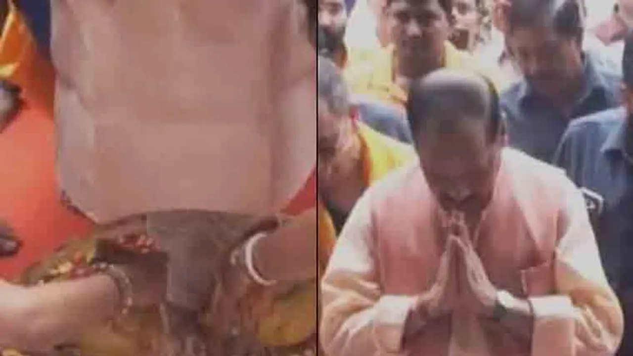 ’ஜெய் ஸ்ரீ ராம் சொல்லுங்க பாய்...’ முஸ்லிம் எம்.எல்.ஏ.,வை கட்டாயப்படுத்திய அமைச்சர்..!