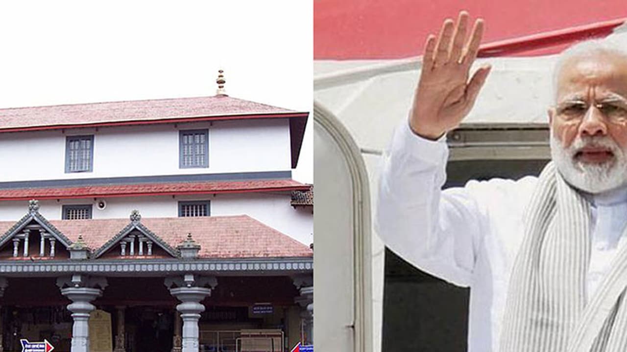 Will Modi go shirtless as per traditions in Dharmasthala temple?