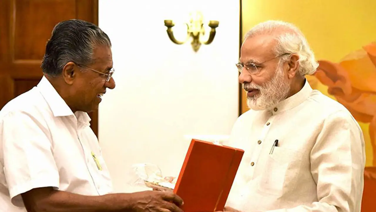 Kerala CM praises Modi govt. for 'unbiased support' Kerala CM praises Modi govt. for 'unbiased support'