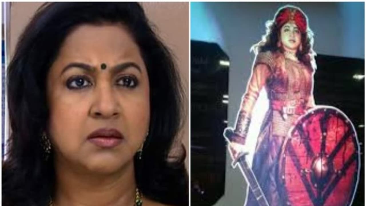 போர் வீராங்கனையாக மாறிய ராதிகா..! ஏன் தெரியுமா..? போர் வீராங்கனையாக மாறிய ராதிகா..! ஏன் தெரியுமா..?